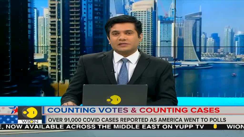 Over 91,000 Covid cases reported as America went to polls