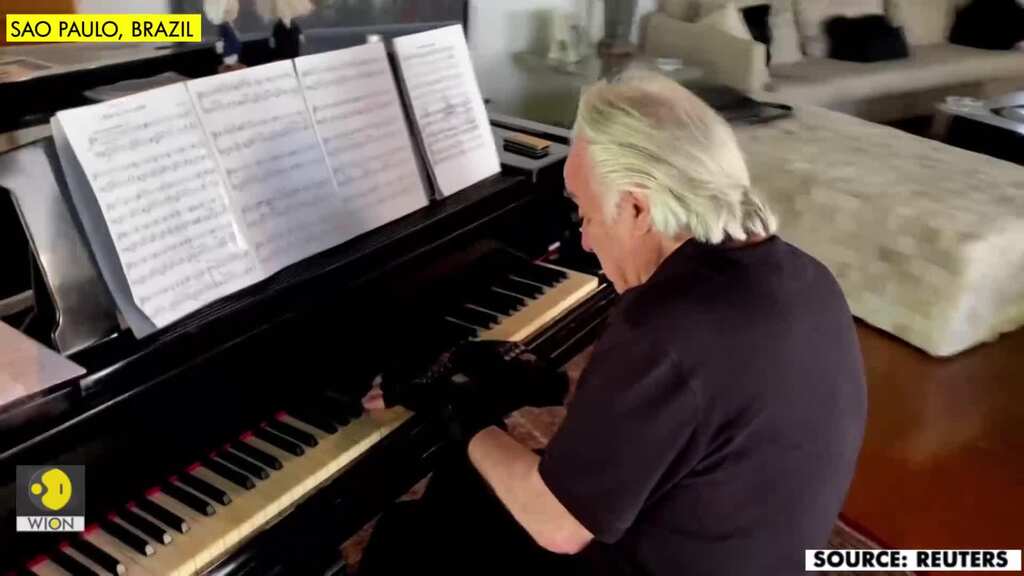 Bionic gloves bring joy to Brazilian octogenarian