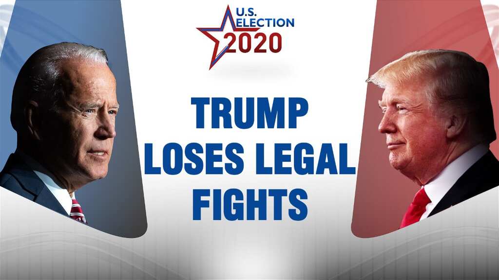 US ELECTION 2020: Trump loses court battles in Georgia & Michigan