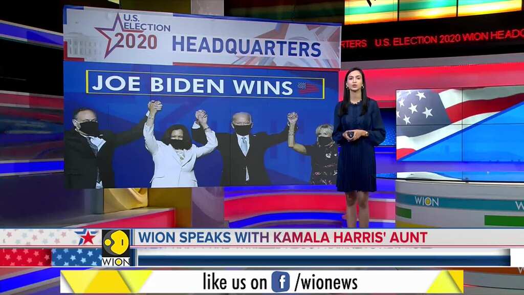 Kamala aunt: Kamla's mother brought her to reach here | US Election 2020