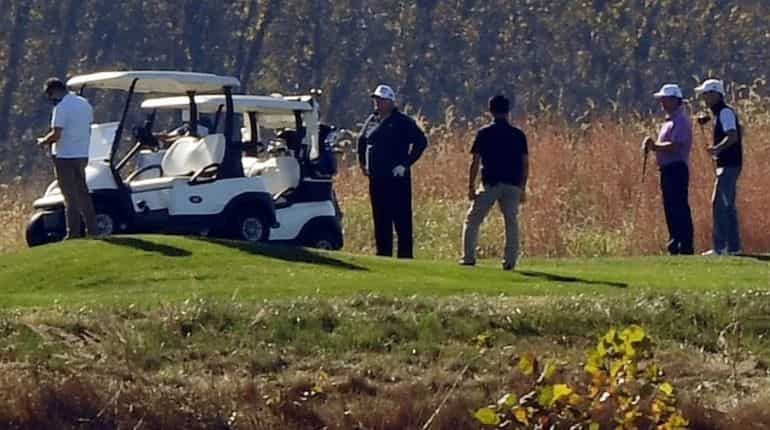 Madame Tussauds in London changes Trump statue's outfit to golfing attire after Joe Biden wins US election
