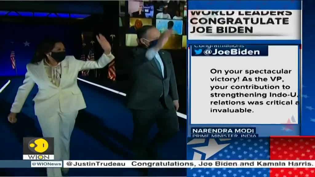 France's Macron congratulates Biden on election win