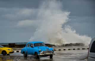 Storm Eta lashes Cuba, tracks towards Florida