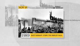 November 09 in history: Napoleon becomes dictator of France, opening of the Berlin Wall and more