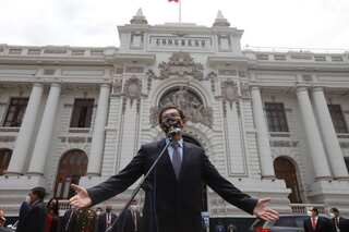 Peru plunged into political upheaval as Congress ousts President Vizcarra
