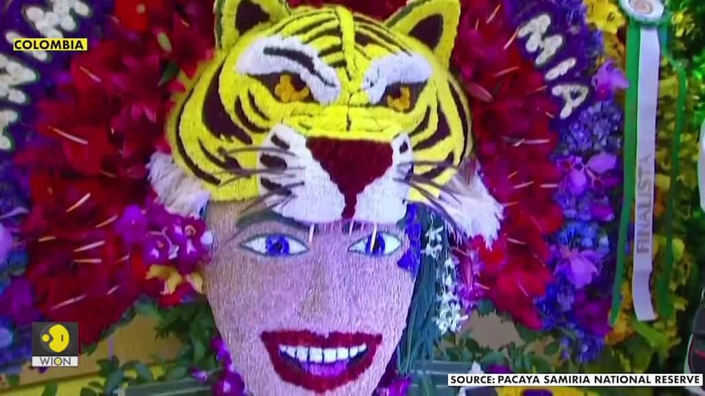 Happiness in bloom at Colombia flower competition