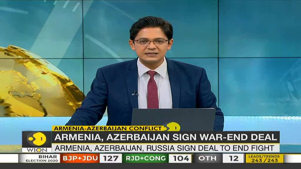 Armenia, Azerbaijan, Russia sign deal to end Nagorno-Karabakh conflict