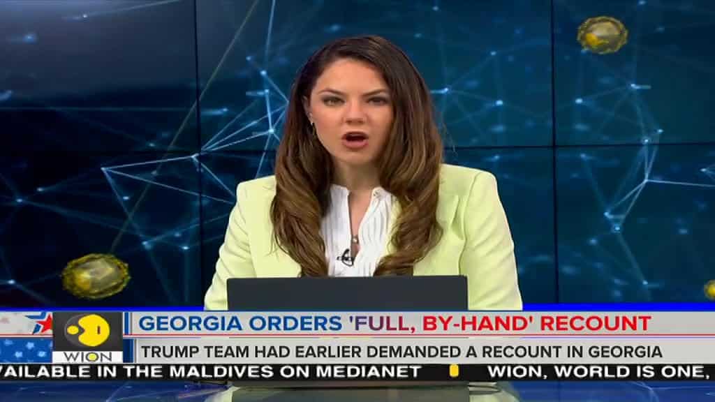 Georgia orders full hand recount of all votes in presidential race