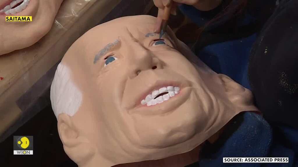 Firm in Japan makes Joe Biden rubber masks