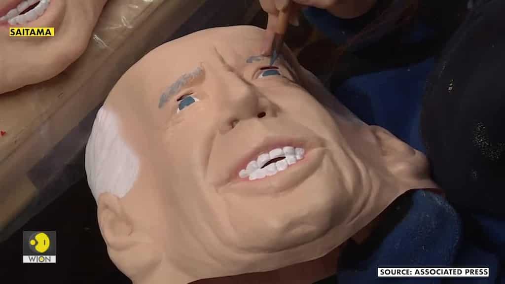 Firm in Japan makes Joe Biden rubber masks