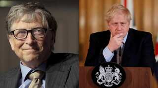 UK Prime Minister Boris Johnson meets Bill Gates to discuss COVID-19 vaccine