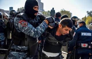 Armenia arrests opposition leaders as protests erupt over Nagorno-Karabakh deal with Azerbaijan