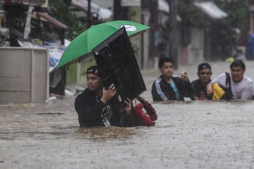 Typhoon Vamco in Manila