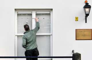 Saudi embassy in Netherlands sprayed with gunfire, police arrest suspect