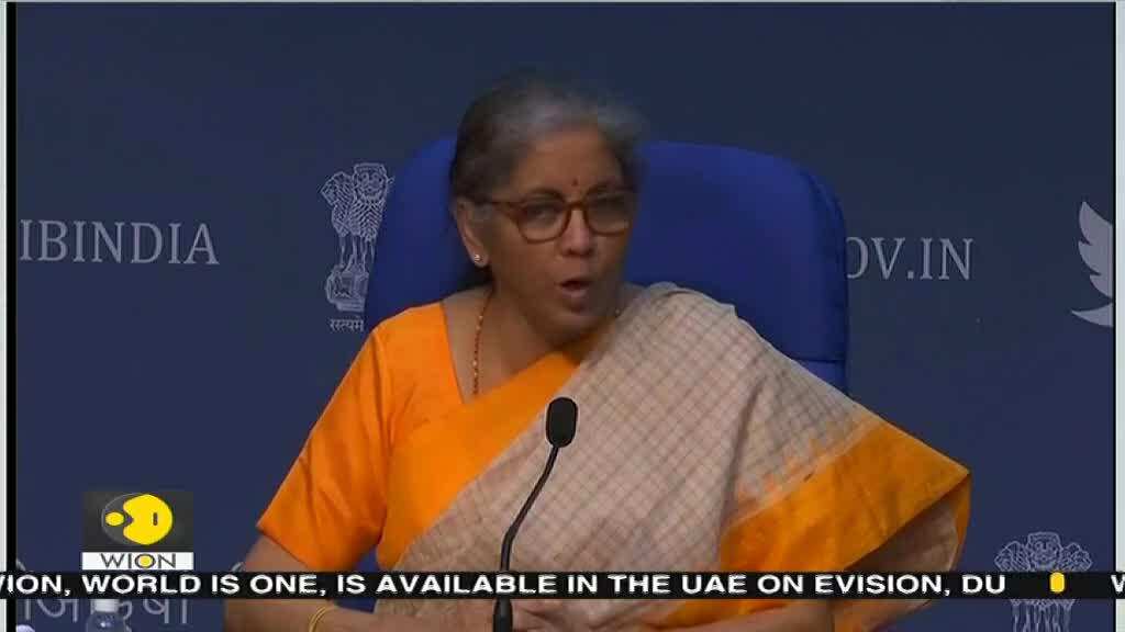 Indian Finance Minister Sitharaman announces Rs12,000 crore interest-free 50-year loan to states