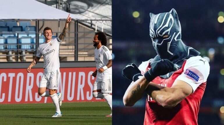 'What nonsense': Real Madrid's Kroos attacks Aubameyang, Arsenal skipper replies 'What nonsense': Real Madrid's Kroos attacks Aubameyang, Arsenal skipper replies