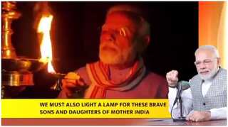 Light a Diya for our brave soldiers, says PM Modi in his Diwali message
