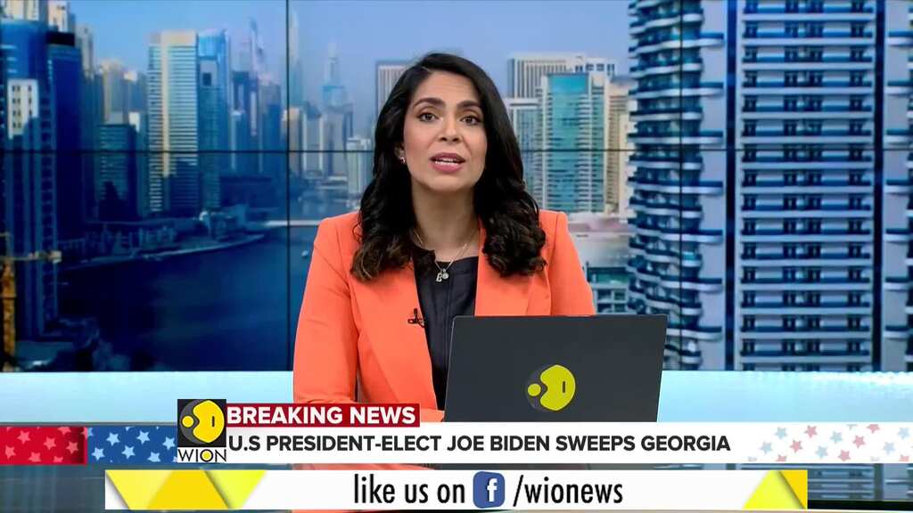 Breaking News: US President-elect Joe Biden sweeps Georgia, Donald Trump wins North Carolina