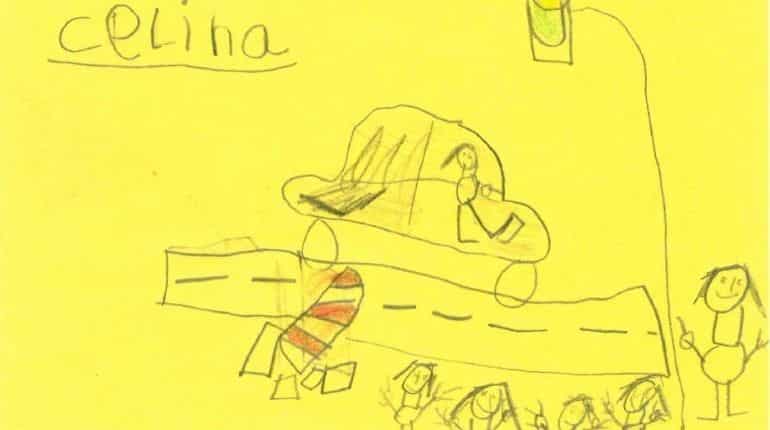 Super kids: Six-year-old's drawings help German police search for careless driver Super kids: Six-year-old's drawings help German police search for careless driver