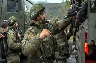 Russian peacekeepers enter Nagorno-Karabakh as Kremlin seeks UN presence