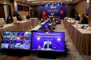 Asian nations sign RCEP, a China-backed trade pact, excluding India and US