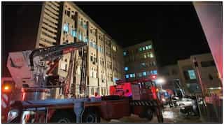 Romania hospital fire: Doctor hailed a hero as he helps save patients