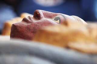 Egypt unveils 100 ancient coffins in major archaeological discovery