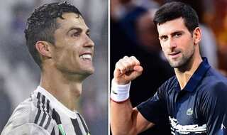 Cristiano Ronaldo reverts after Novak Djokovic replicates iconic 'Siu' celebration
