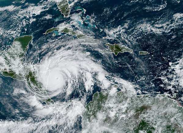 Want to know what happens inside a hurricane? This actual video will show you
