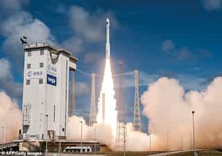 European space rocket launch fails minutes after take-off