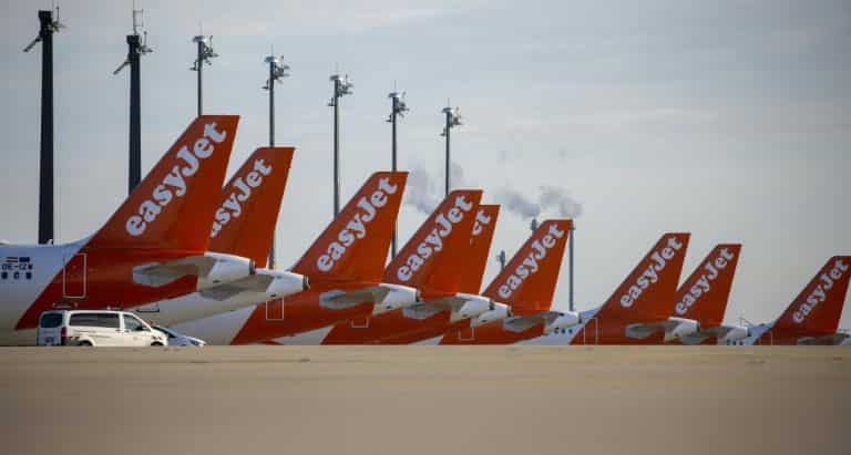 UK airline EasyJet dives into historic loss on virus