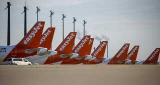 UK airline EasyJet dives into historic loss on virus