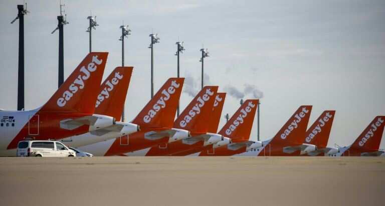 UK airline EasyJet dives into historic loss on virus