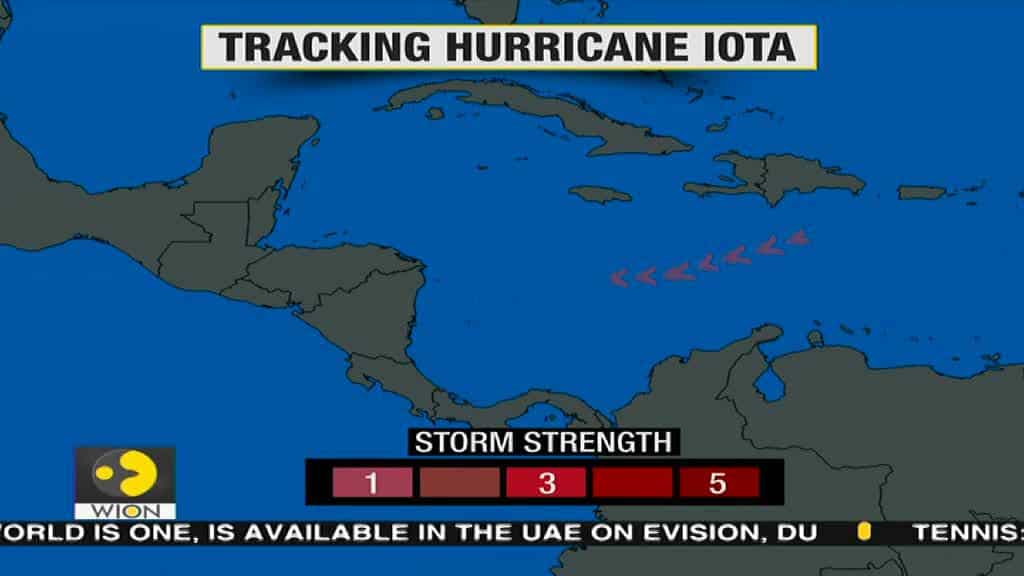 Colombia: Hurricane Iota makes landfall on coast Nicaragua