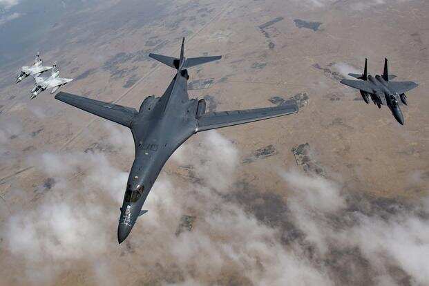 Two US bomber jets penetrate Chinese air defence zone as Beijing’s navy mounts massive exercises