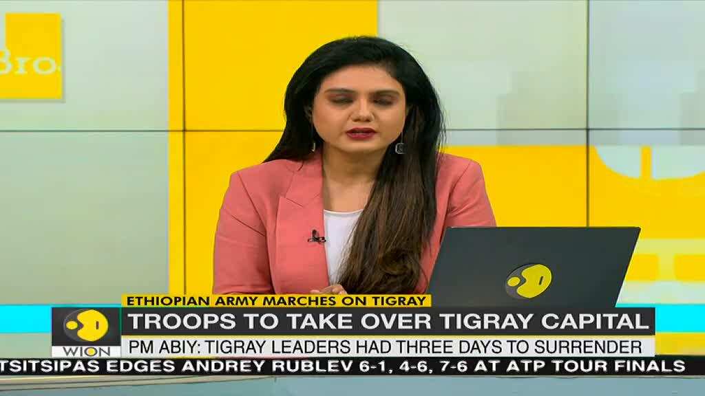 Ethiopia says its troops marching on Tigrayan capital Mekele