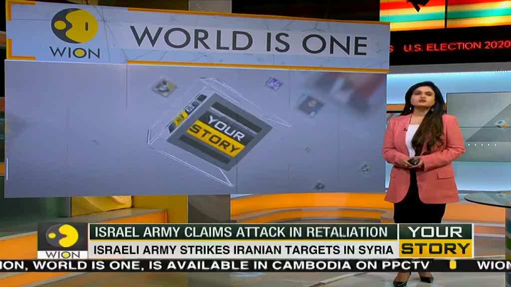Israeli army claims attack in retaliation targets in Syria