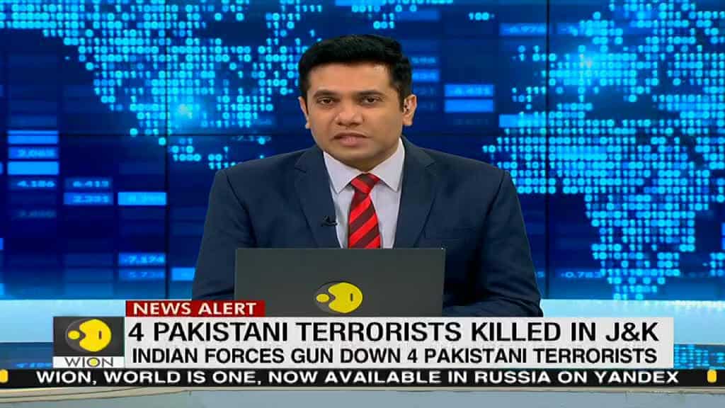 Indian troops gun down 4 Pakistani terrorists