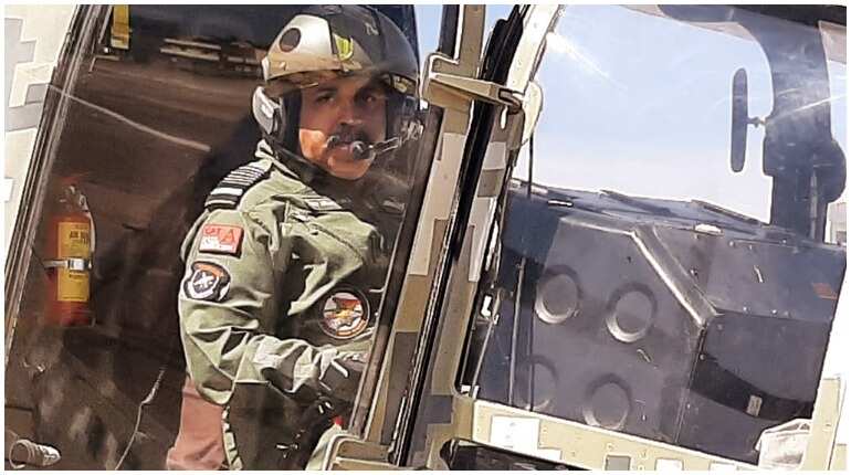 IAF chief Bhadauria flies Light Combat Helicopter over Bengaluru