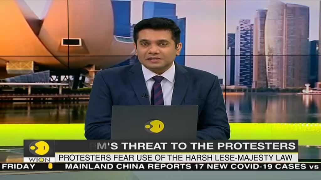 Thai PM Prayut Chan-O-Cha's threat to the protesters