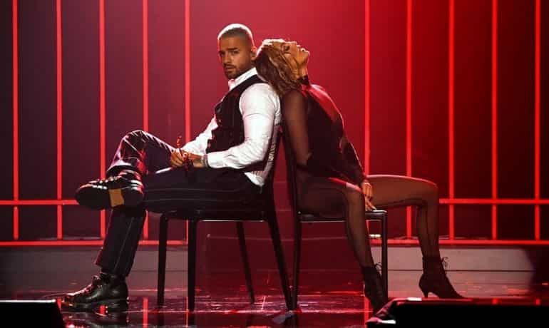 Jlo and Maluma set stage on fire
