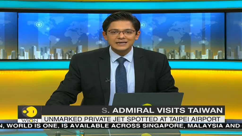 A senior US admiral visit to Taiwan likely to stir tensions with China