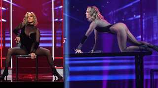 Fans accuse Jennifer Lopez of copying Beyonce during her performance at the AMAs