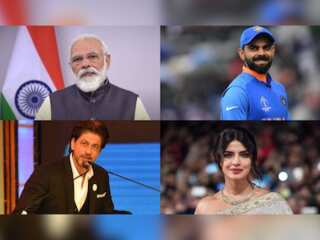 Most famous Indian personalities across social media