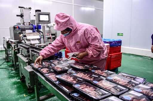 Chinese authorities say they found virus in imported beef and seafood