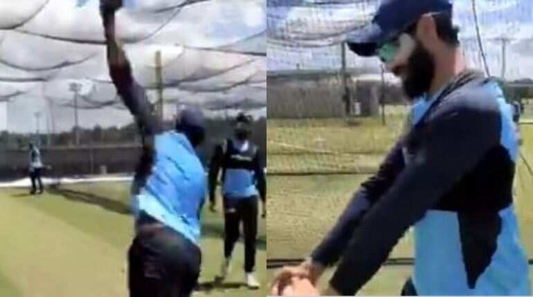 IND vs AUS: Ravindra Jadeja and Jasprit Bumrah mimic each other's bowling action - WATCH