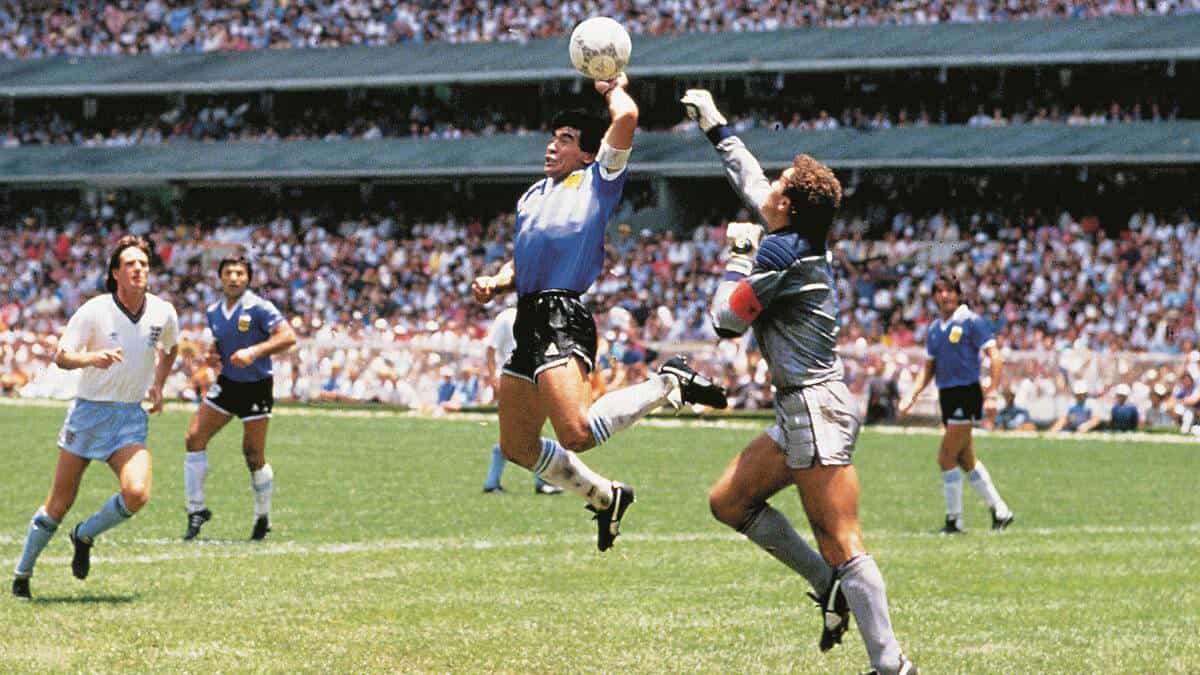 RIP Maradona: Relive the iconic 'Hand of God' moment from 1986 World Cup - watch video RIP Maradona: Relive the iconic 'Hand of God' moment from 1986 World Cup - watch video