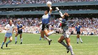 RIP Maradona: Relive the iconic 'Hand of God' moment from 1986 World Cup - watch video