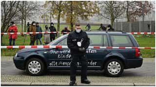 Car crashes into gate of Angela Merkel's office, motive unclear