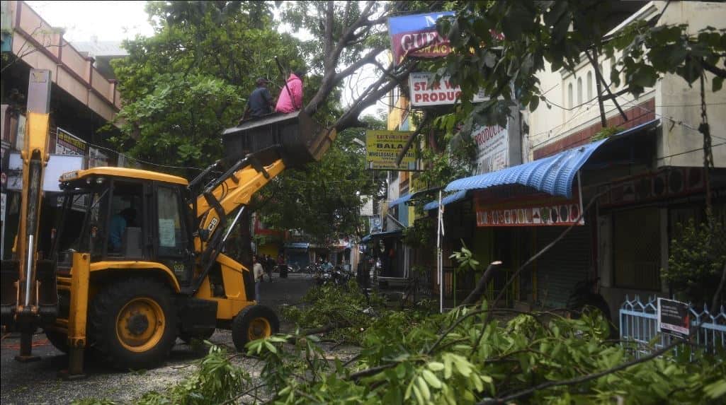 Three killed as powerful Cyclone Nivar buffets Southern India